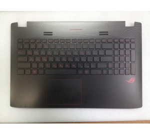 Клавиатура для ноутбука ASUS (в сборе с топкейсом) GL552VX-3B K/B_(RU)_MODULE/AS (W/LIGHT) Оригинал