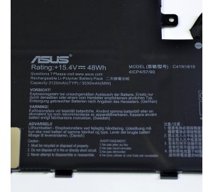 C41N1619 аккумулятор B9440U BATT/ATL POLY/(SMP/365790/4S1P/15.4V/48WH) Оригинал