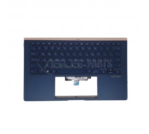 Клавиатура для ноутбука ASUS (в сборе с топкейсом) UX434FQ-3B K/B_(RU)_MODULE/AS ((W/LIGHT)(SCP)) Оригинал