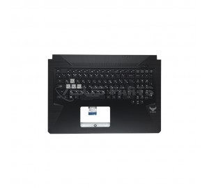 Клавиатура для ноутбука ASUS (в сборе с топкейсом) FX705DU-1A K/B_(RU)_MODULE/AS (BL/3FIN(RGB)/PEGA/9C-N18RK0060) Оригинал