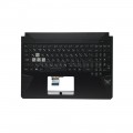 Клавиатура для ноутбука ASUS (в сборе с топкейсом) FX505DT-1A K/B_(RU)_MODULE/AS/W/MYLAR (2F SUNREX BLACK/RGB/PEGA/9C-N18NK0210)