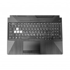 Клавиатура для ноутбука ASUS (в сборе с топкейсом) FA506IV-1A K/B_(RU)_MODULE/AS (RGB)_3FIN_48W(W/TP) ORIGINAL