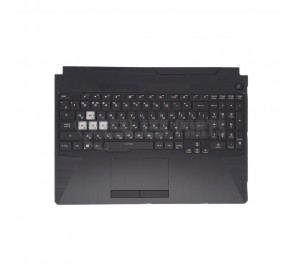 Клавиатура для ноутбука ASUS (в сборе с топкейсом) FA506II-1A K/B_(RU)_MODULE/AS ((RGB)_2FIN_48W(W/TP) Оригинал