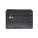 Клавиатура для ноутбука ASUS (в сборе с топкейсом) FA506II-1A K/B_(RU)_MODULE/AS ((RGB)_2FIN_48W(W/TP) ORIGINAL