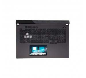 Клавиатура для ноутбука ASUS (в сборе с топкейсом) для ноутбука ASUS ROG Strix G17 G713QM-1F K/B_(RU)_MODULE (BACKLIGHT)(RGB 4-ZONE) Оригинал