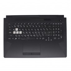 Клавиатура для ноутбука ASUS (в сборе с топкейсом) FA706IU-1AK/B_(RU)_MODULE/AS(RGB)3FIN/48W(W/TP) ORIGINAL