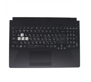 Клавиатура для ноутбука ASUS (в сборе с топкейсом) FX506HE-2A K/B_(RU)_MODULE/AS (CHANGTENG/1ZONE RGB/90W/W/TP) Оригинал
