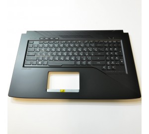 Клавиатура для ноутбука ASUS (в сборе с топкейсом) GL703VD-1B K/B_(RU)_MODULE/AS (W/LIGHT-RGB) Оригинал