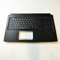 Клавиатура для ноутбука ASUS (в сборе с топкейсом) GL503GE-1B K/B_(RU)_MODULE/AS (BACKLIGHT)(RGB 4-ZONE)