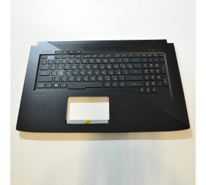 Клавиатура для ноутбука ASUS (в сборе с топкейсом) GL703GE-1B K/B_(RU)_MODULE/AS (BACKLIGHT)(RGB 4-ZONE) Оригинал