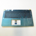 Клавиатура для ноутбука ASUS (в сборе с топкейсом) X530UN-1A K/B_(RU)_MODULE/AS (W/LIGHT)
