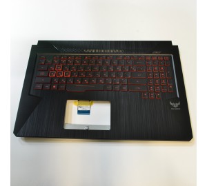 Клавиатура для ноутбука ASUS (в сборе с топкейсом) FX705GE-1B K/B_(RU)_MODULE/AS (2FIN(BL)(NEW)) Оригинал