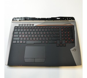 Клавиатура для ноутбука ASUS (в сборе с топкейсом) GX700VO-1A K/B_(RU)_MODULE/AS (W/LIGHT) Оригинал
