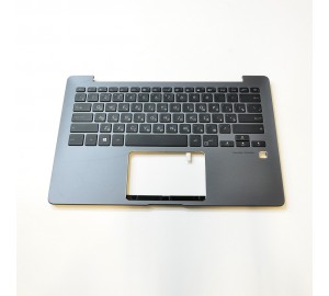 Клавиатура для ноутбука ASUS (в сборе с топкейсом) UX331UA-1B K/B_(RU)_MODULE/AS ((W/LIGHT)(W/FP)) Оригинал