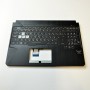 Клавиатура для ноутбука ASUS (в сборе с топкейсом) FX505GE-1A K/B_(RU)_MODULE/AS (2FIN(BL)(RGB)PEGA/9C-N15JK11F0) Оригинал