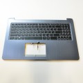 Клавиатура для ноутбука ASUS (в сборе с топкейсом) X580GD-1B K/B_(RU)_MODULE/AS (W/BL)(NEW SPACE)