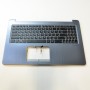 Клавиатура для ноутбука ASUS (в сборе с топкейсом) X580GD-1B K/B_(RU)_MODULE/AS (W/BL)(NEW SPACE) Оригинал